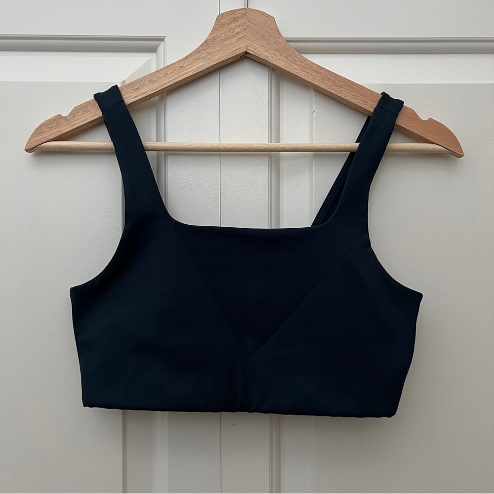 Navy Sports Bra | Girlfriend Collective